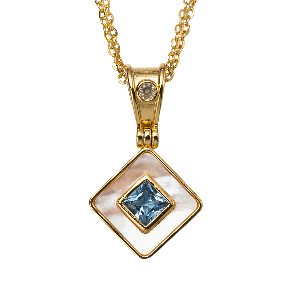 Jane Marie Birthstone Necklace