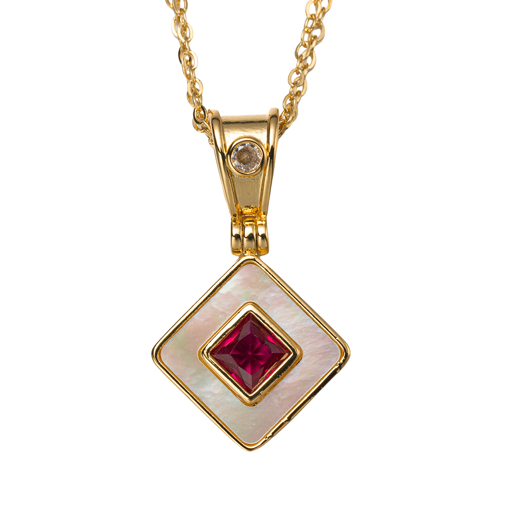 Jane Marie Birthstone Necklace