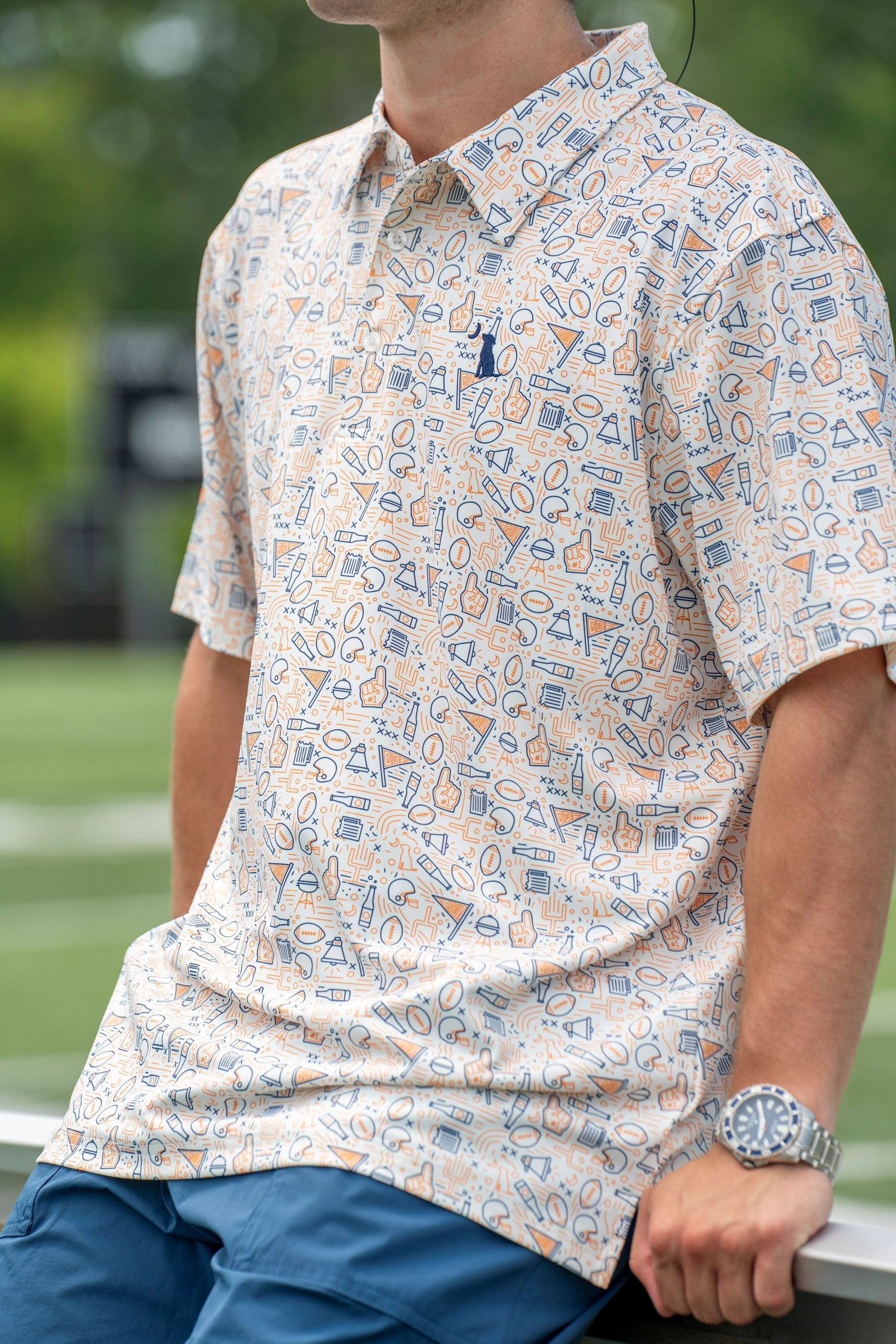 LB|Collegiate Dirty Myrtle Polo