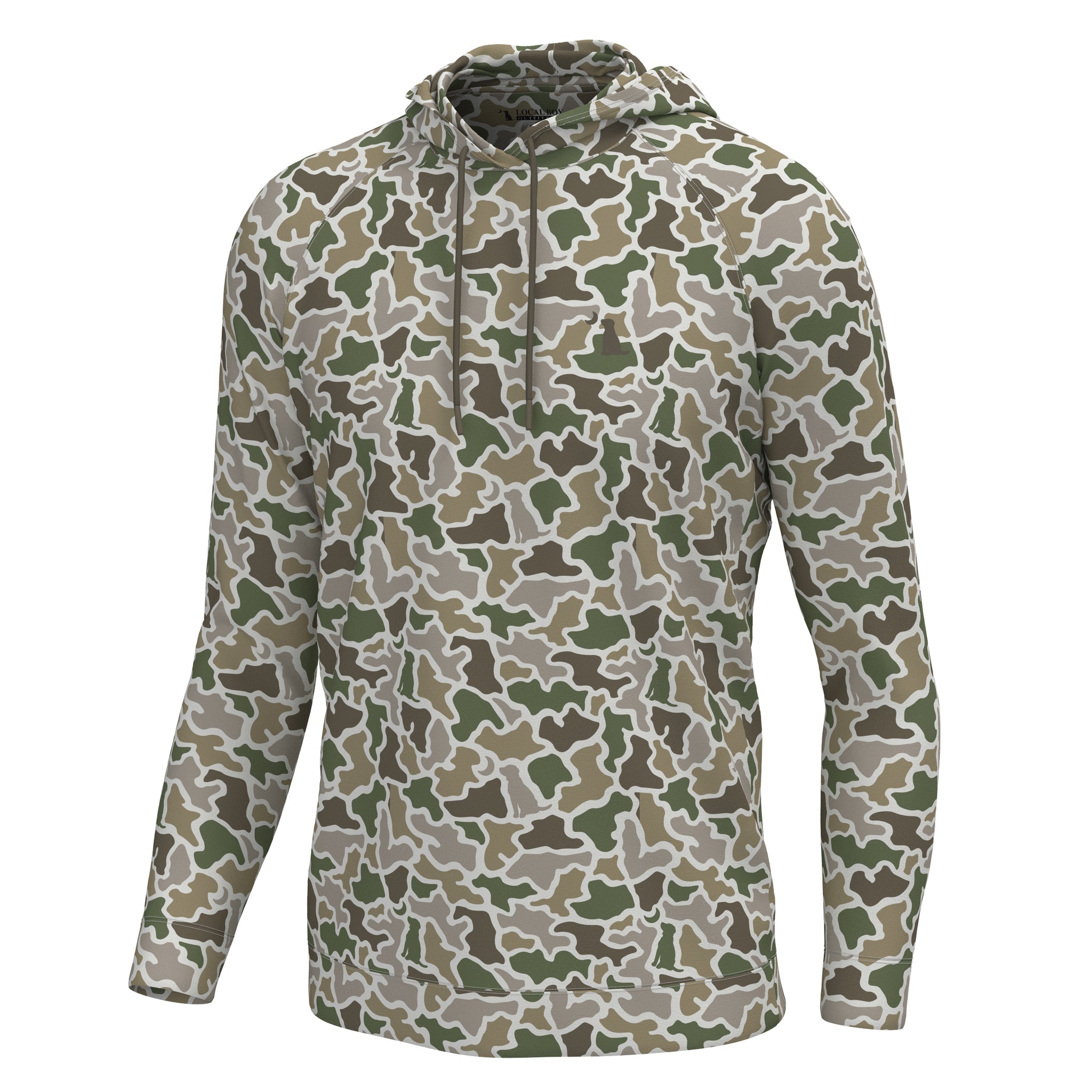 LB|Dog & Moon Camo Hemlock Hoodie
