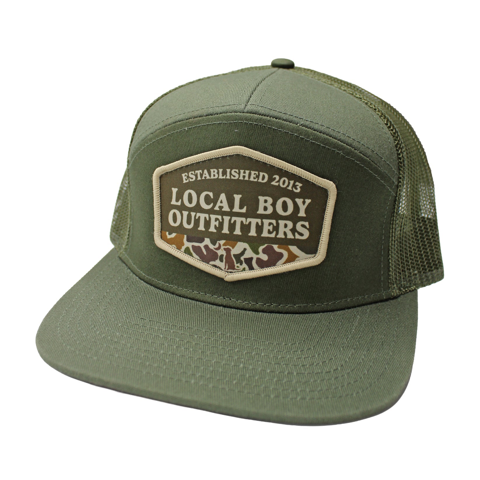 LB|Vintage Badge 7 Panel Hat