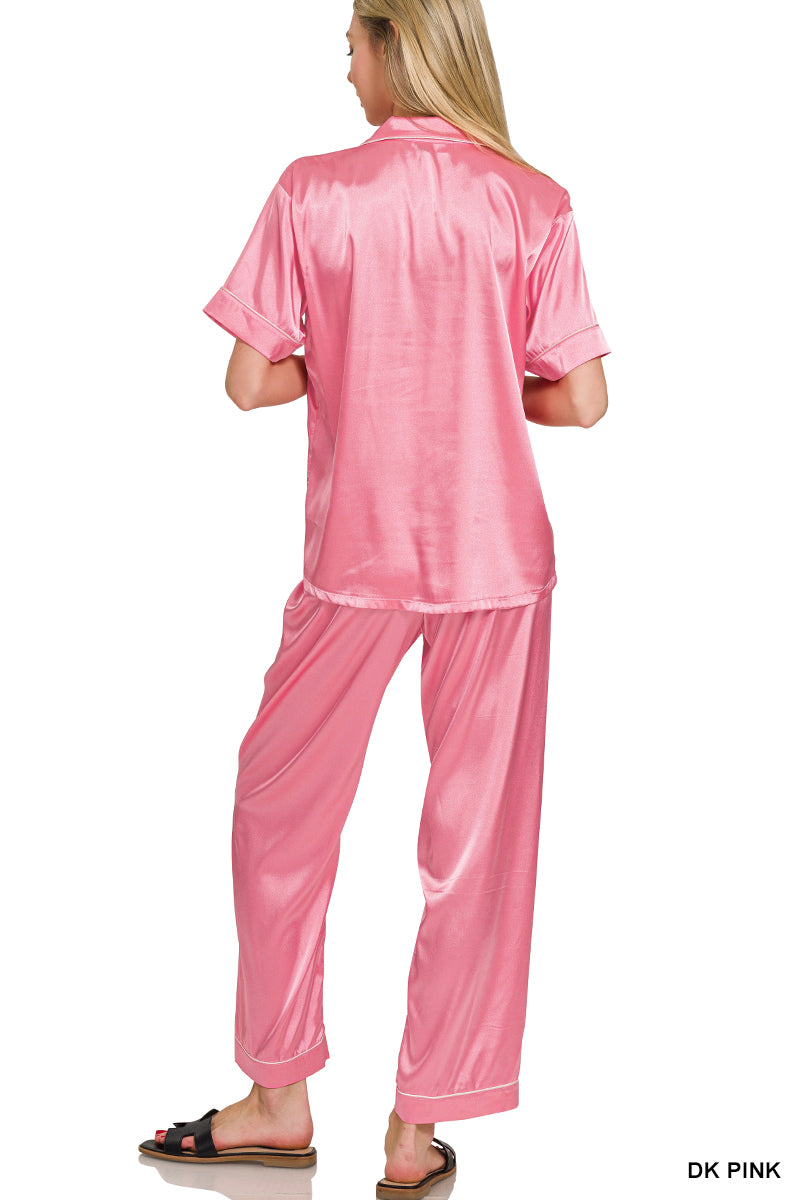 Satin PJ Set