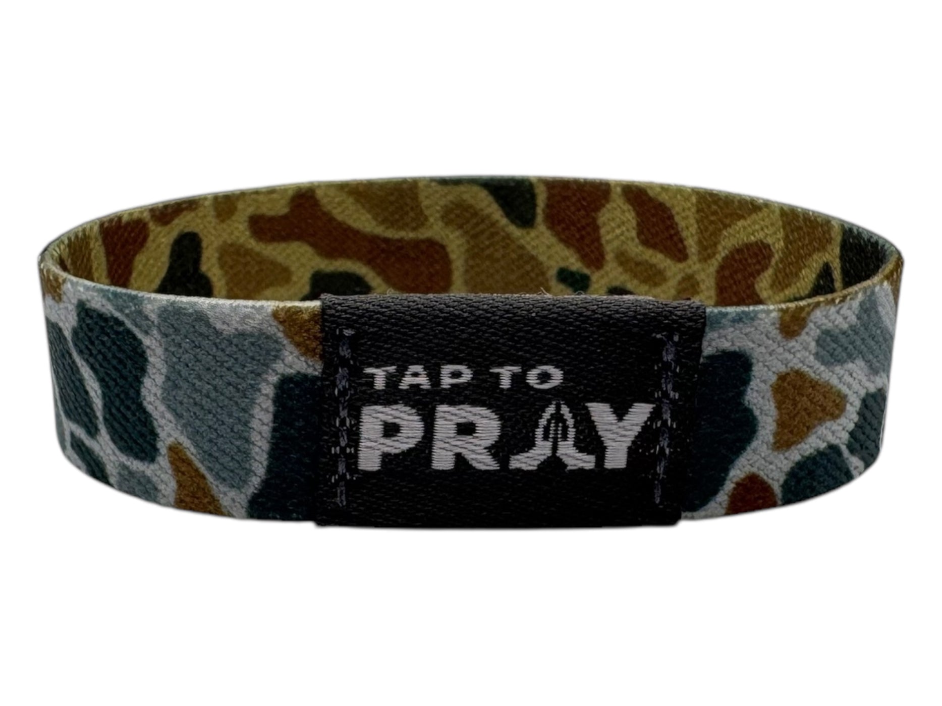 Tap To Pray™ River Rock Sahara Camo Wristband