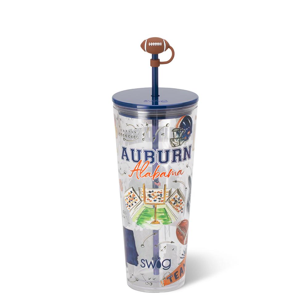 Tailgates in Auburn Plastic Tumbler 24oz