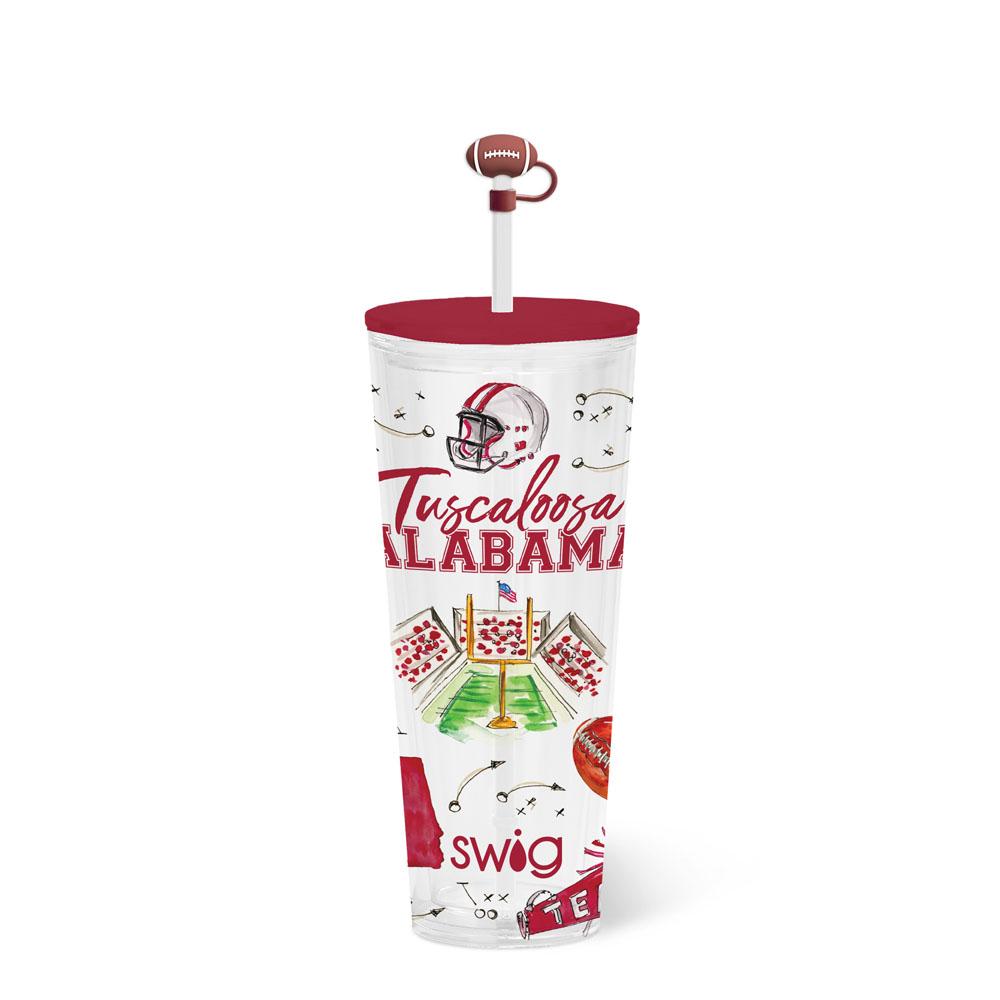 Tailgates in Tuscaloosa Plastic Tumbler 24oz