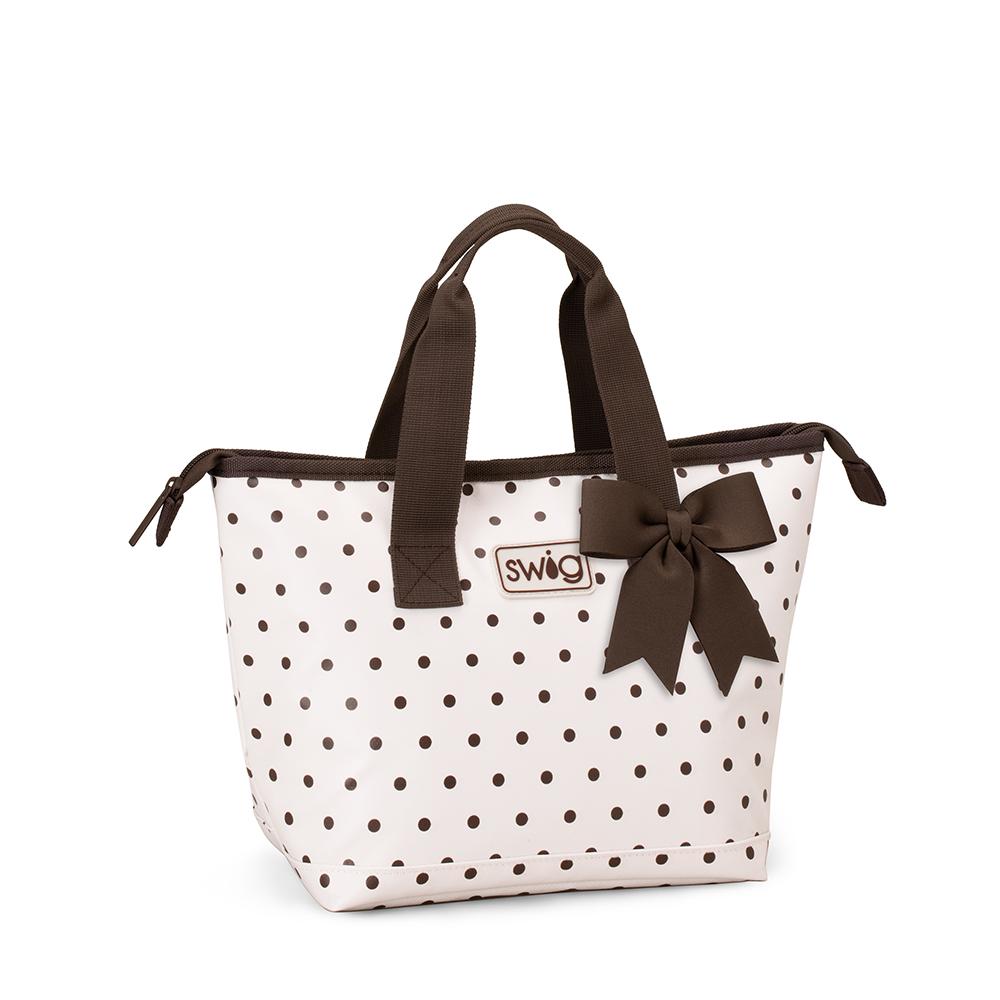 Mocha Dots Lunchi Lunch Bag