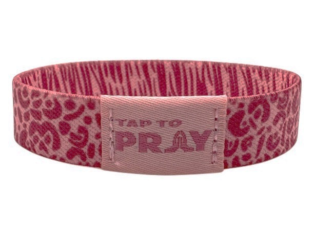 Tap To Pray™ Safari Rose Wristband