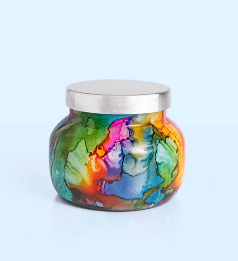 8oz Rainbow Volcano Petite Jar