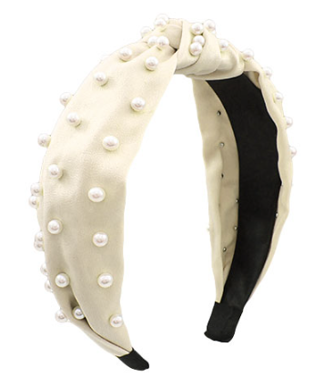 Pearl Studded Headband