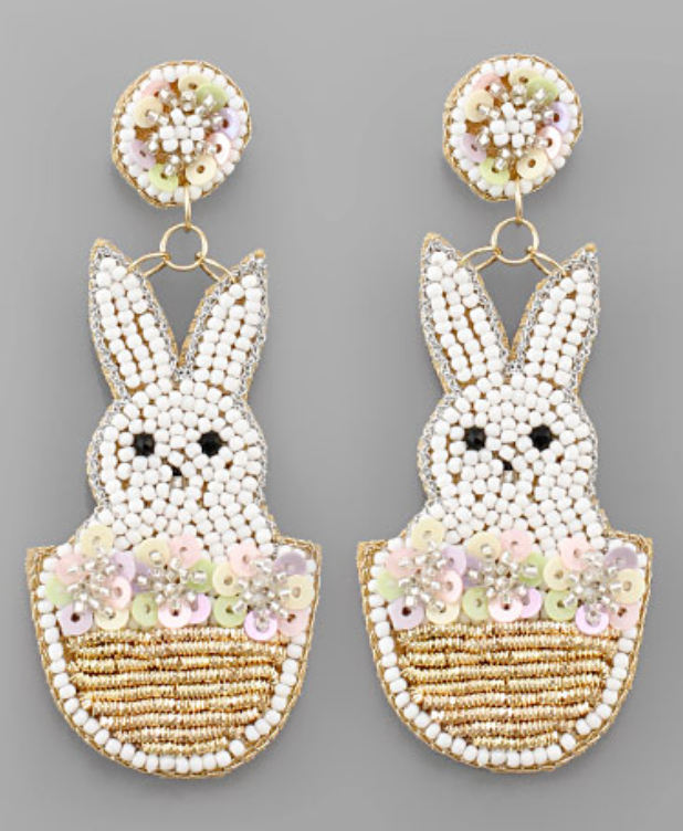 Bunny Egg Earrings