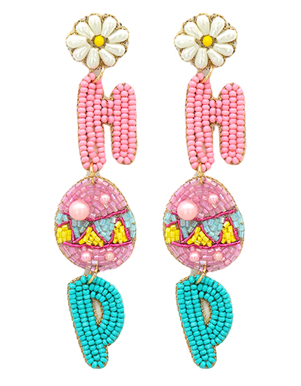 Hop Beaded Earrings