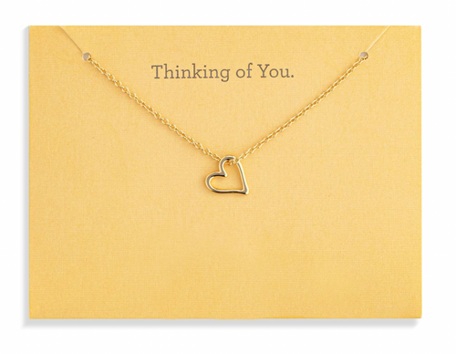 Floral Card and Necklace