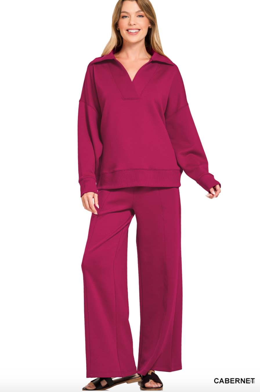 Scuba Pullover & Pants Set