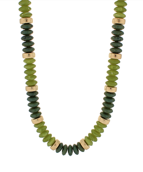 Rondelle Bead Necklace