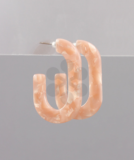 Acrylic 40mm Hoops