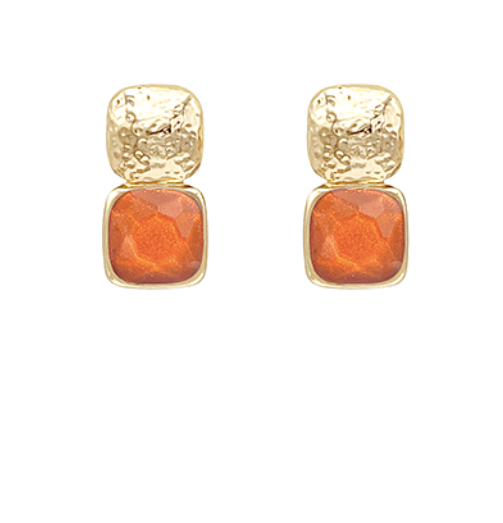 Bold Square Earrings