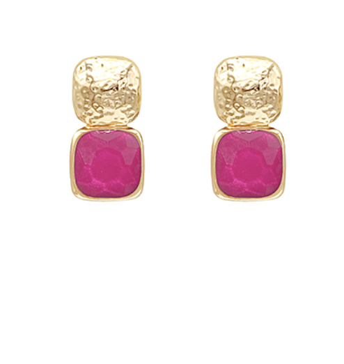 Bold Square Earrings
