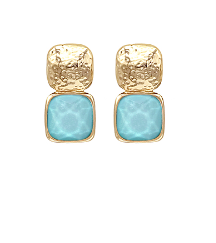 Bold Square Earrings