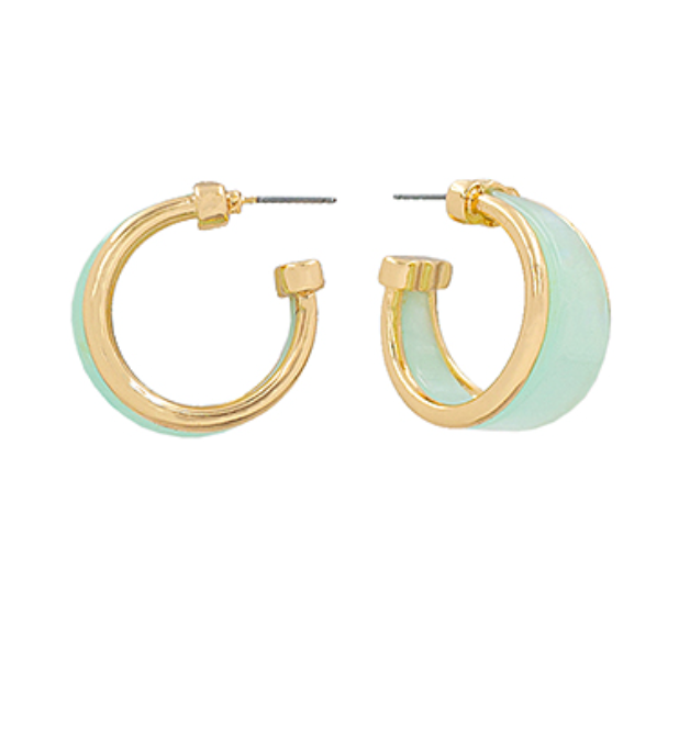 Wide Color Hoops