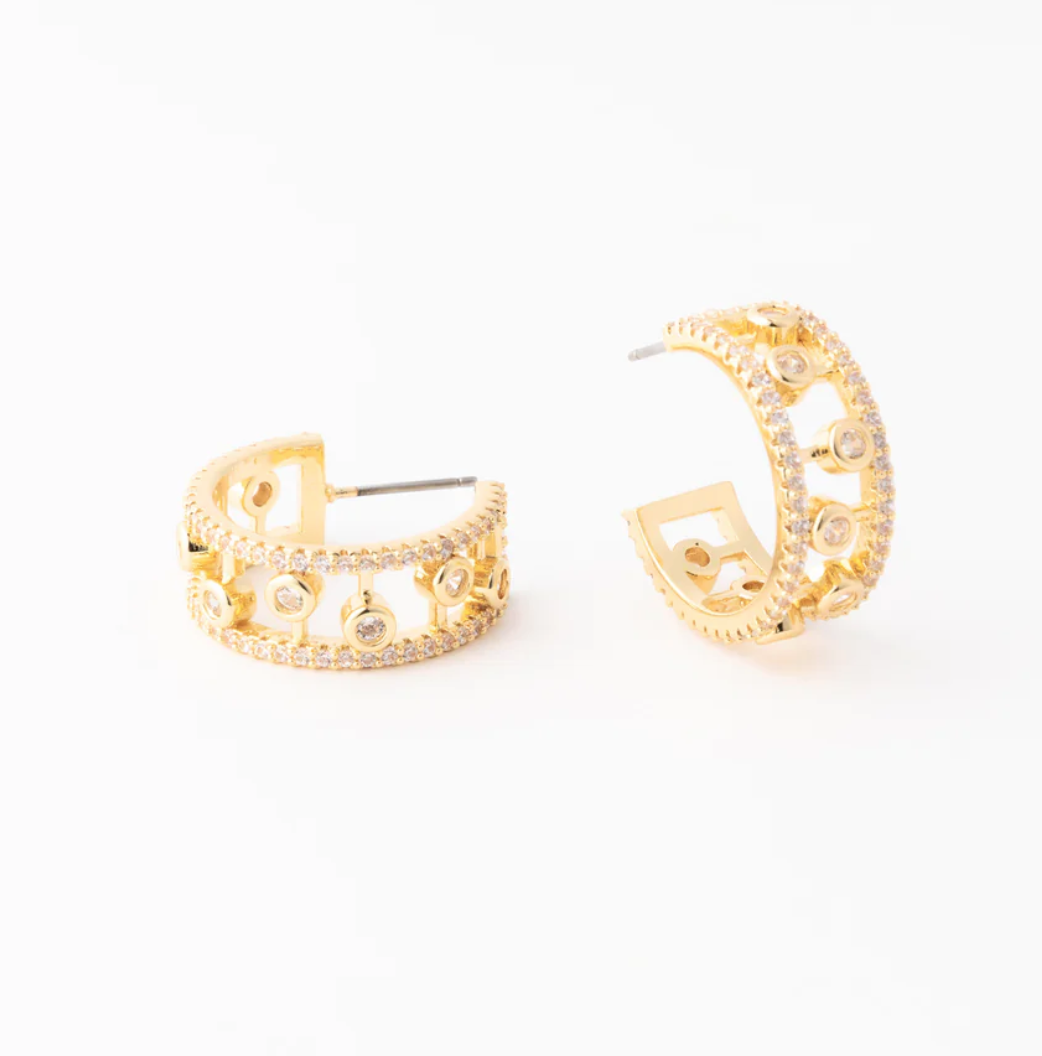 Victoria Hoop Earrings