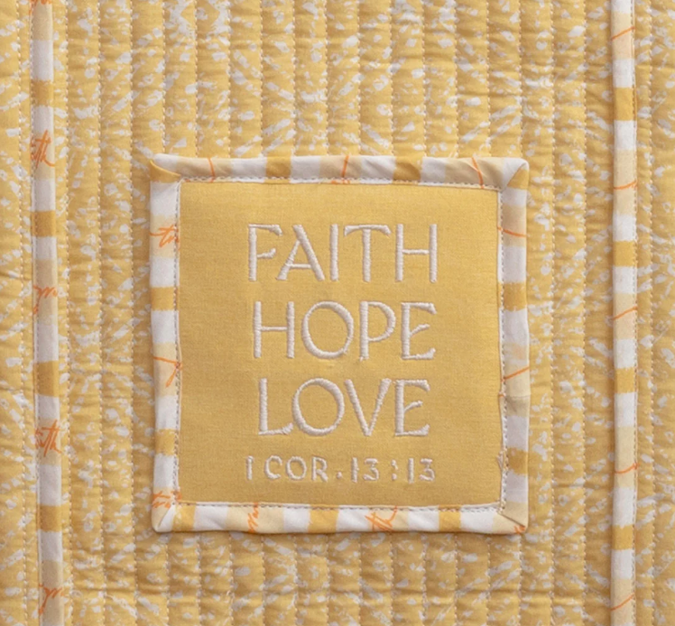 Faith, Hope, Love Tote Bag
