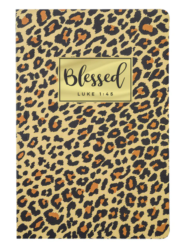 Leopard Blessed Inspirational Journal