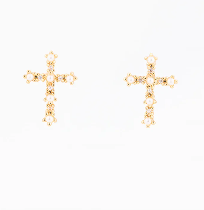 Ella Cross Earrings
