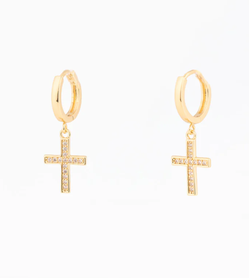Dalia Cross Earrings