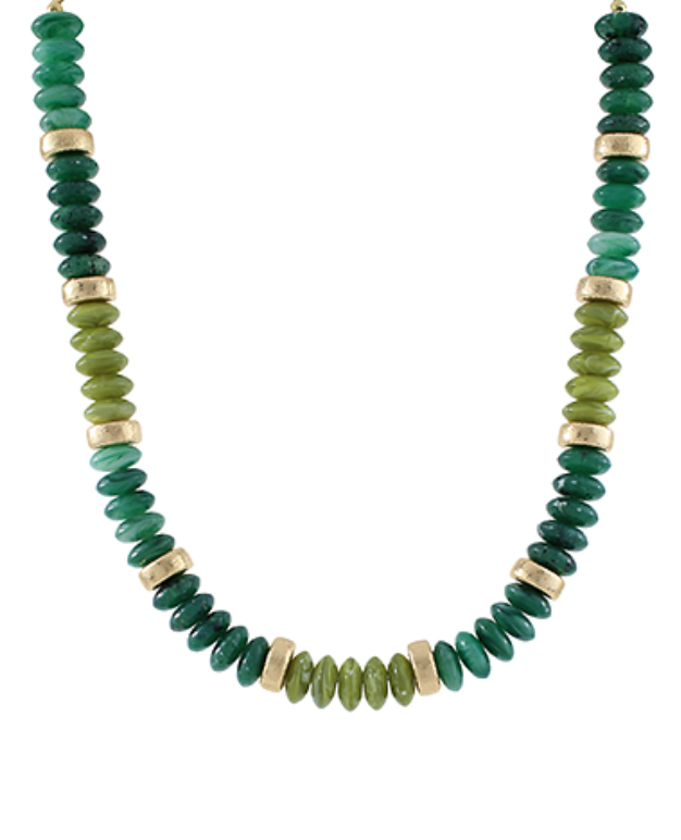 Rondelle Bead Necklace