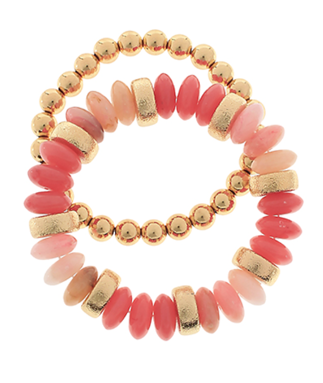 Rondelle Bead Bracelets