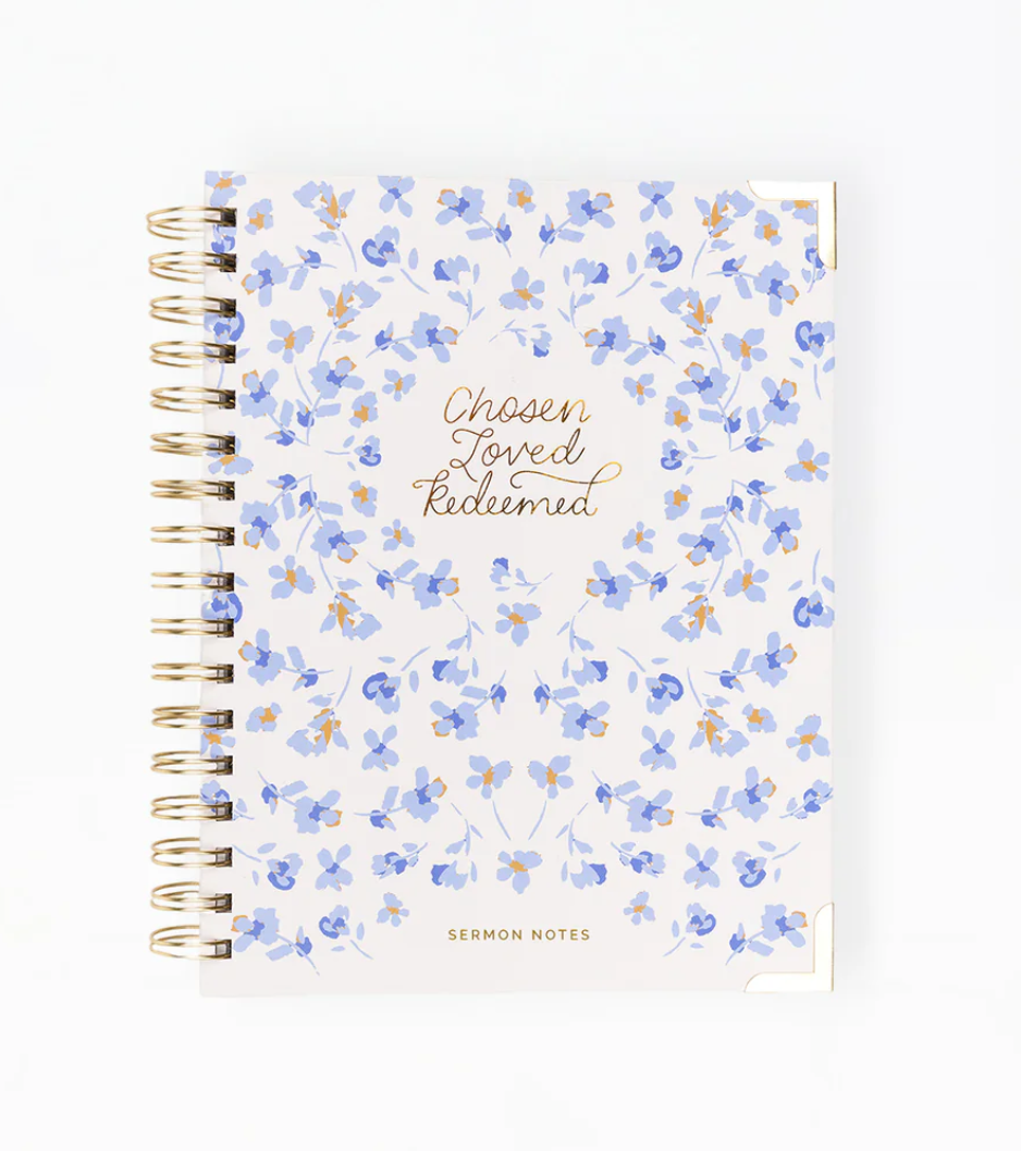 Sermon Notes Journal | Chosen Loved Redeemed