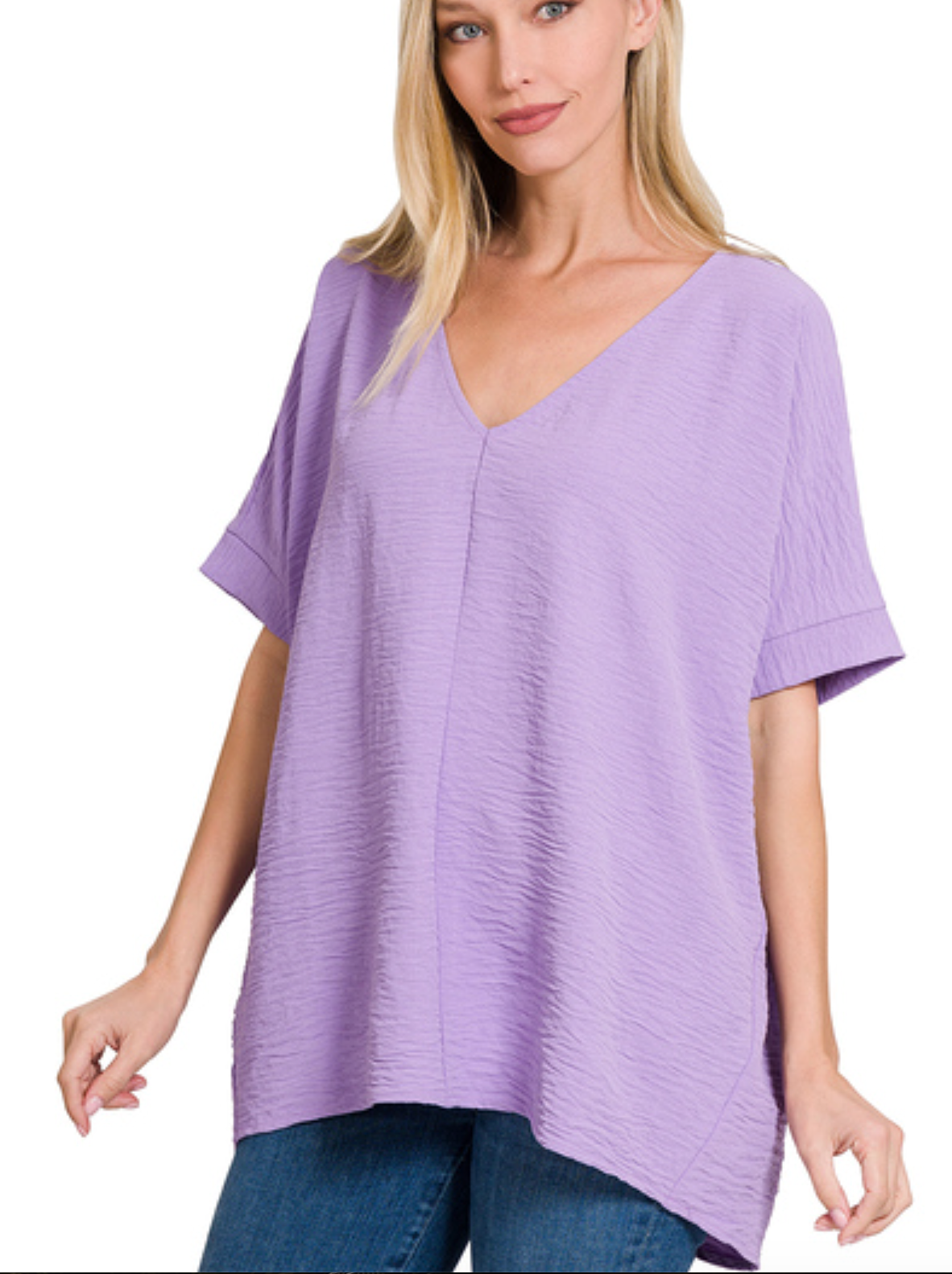 Woven Airflow Top
