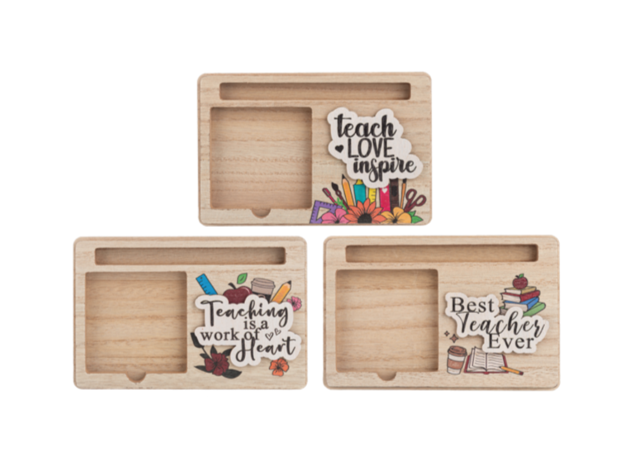 Teacher Sticky Notes & Pen Holder