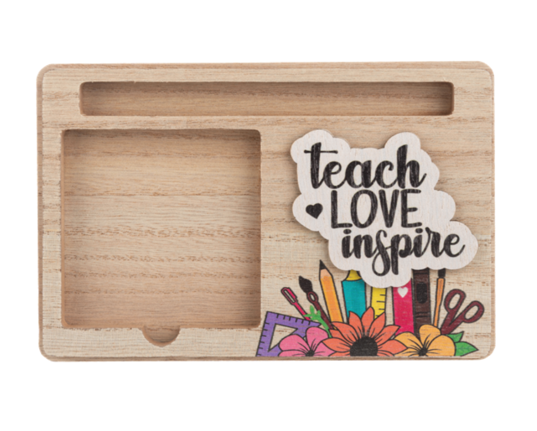 Teacher Sticky Notes & Pen Holder