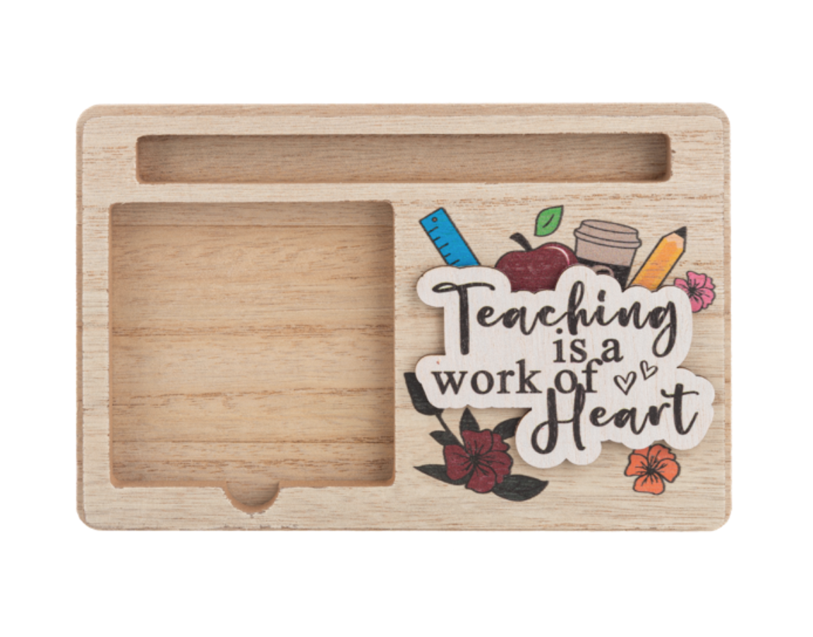 Teacher Sticky Notes & Pen Holder