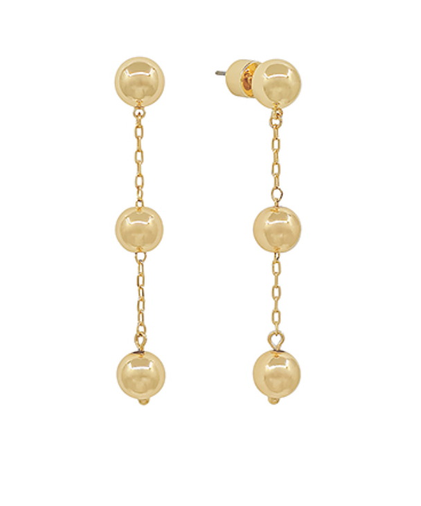 3 Drop Earrings