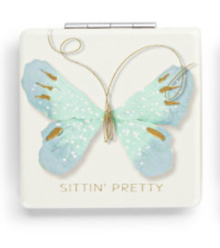 Butterfly Pocket Mirror
