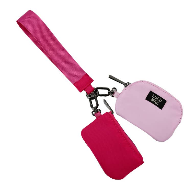 Lulu Mac Double Wristlet Pouch