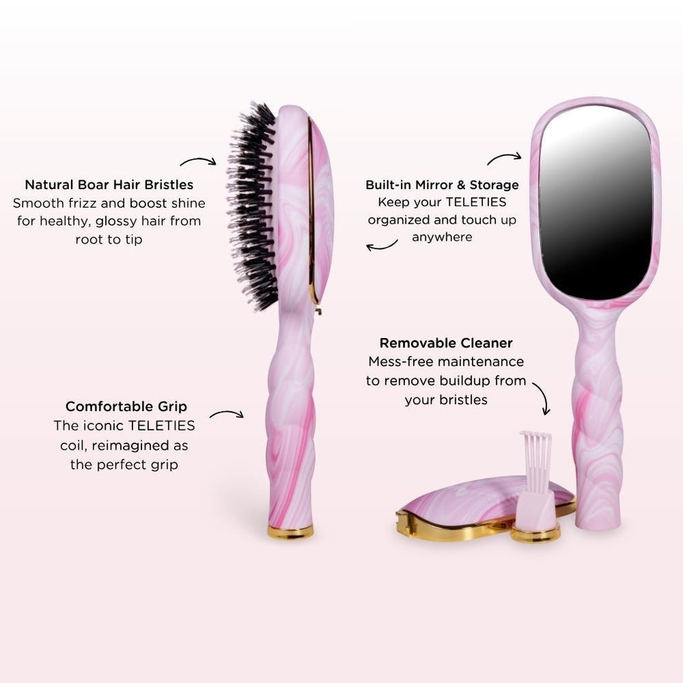 Teleties|Summer Swirl Boar Brush