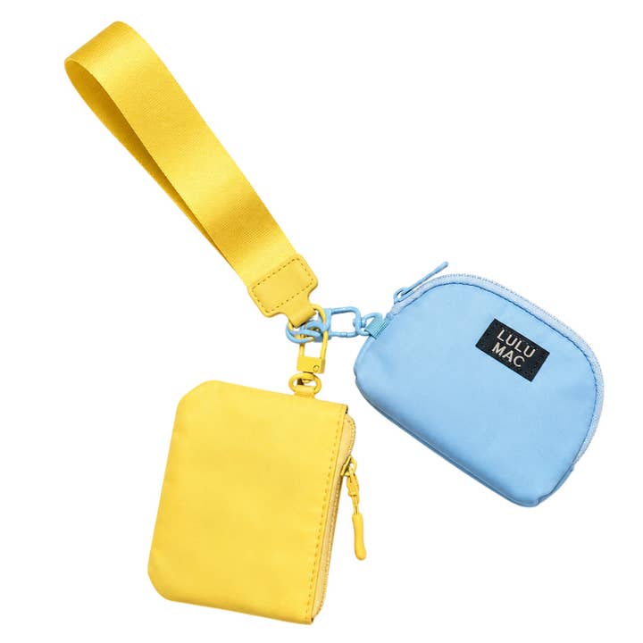 Lulu Mac Double Wristlet Pouch