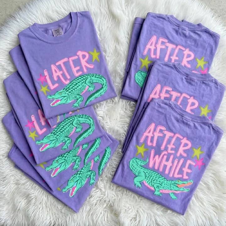 Later Gator Violet Tee
