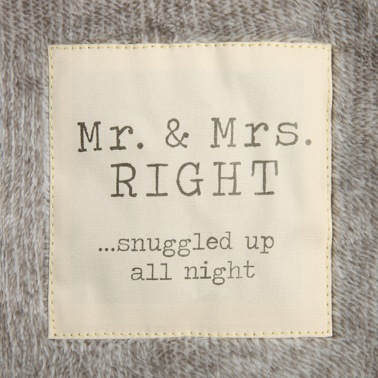 Mr. & Mrs. Foot Pocket Blanket