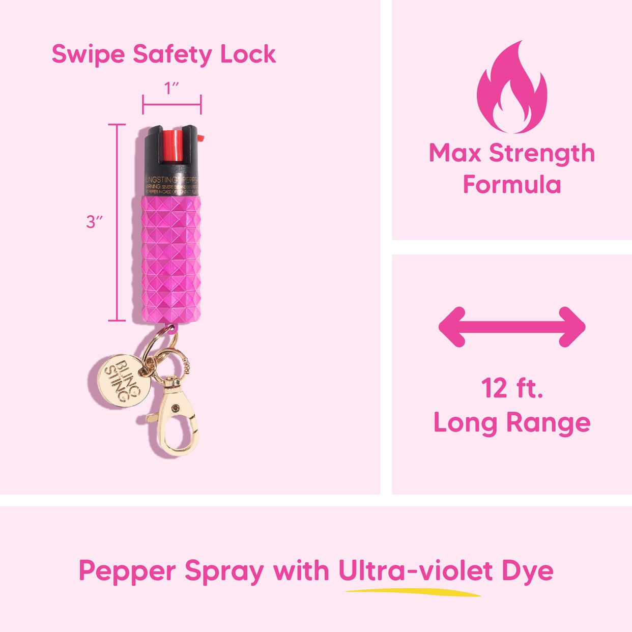 Studded Pepper Spray