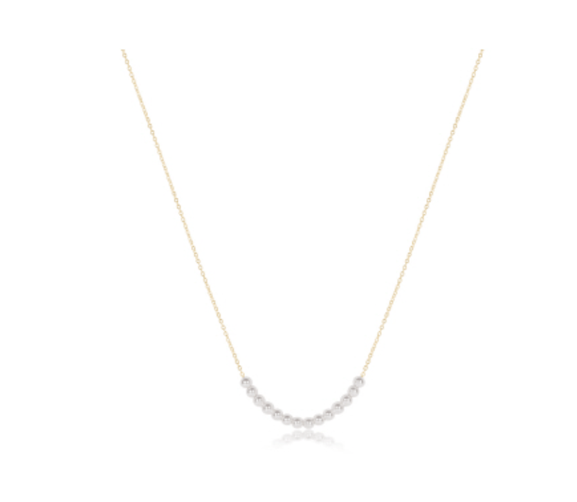 Enewton| 16" Beaded Bliss 4mm Pearl Necklace