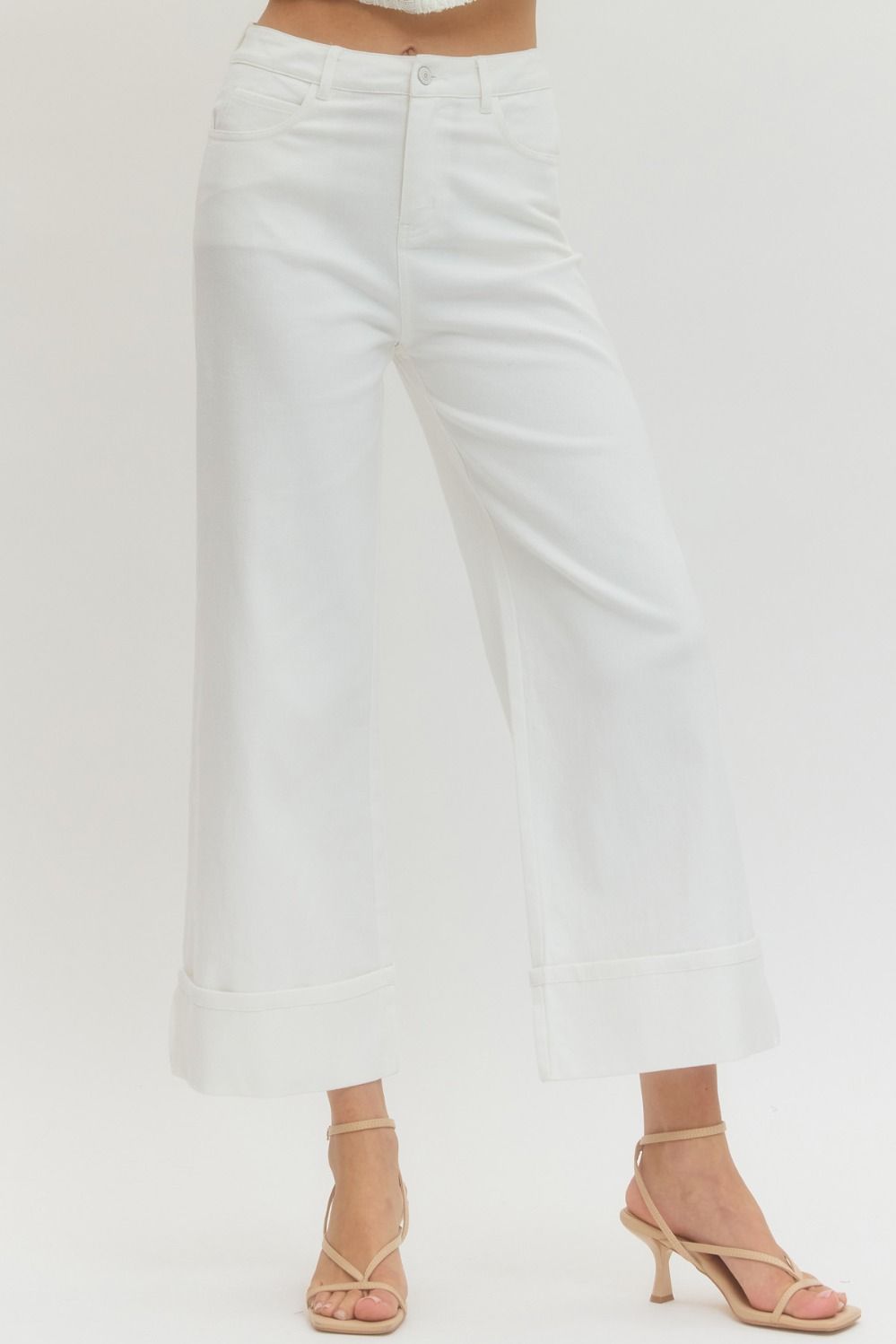 Off White Ankle Pants