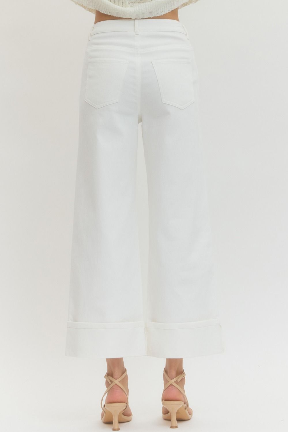Off White Ankle Pants