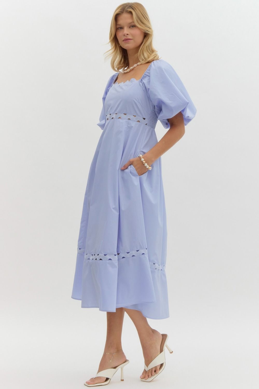 Chambray Ric Rac Dress