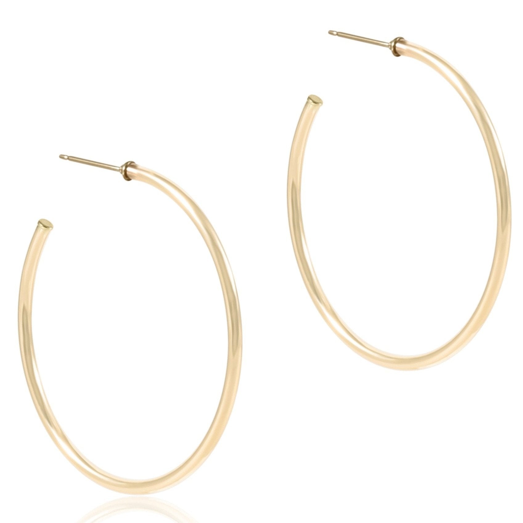 Enewton| Smooth Gold Hoops