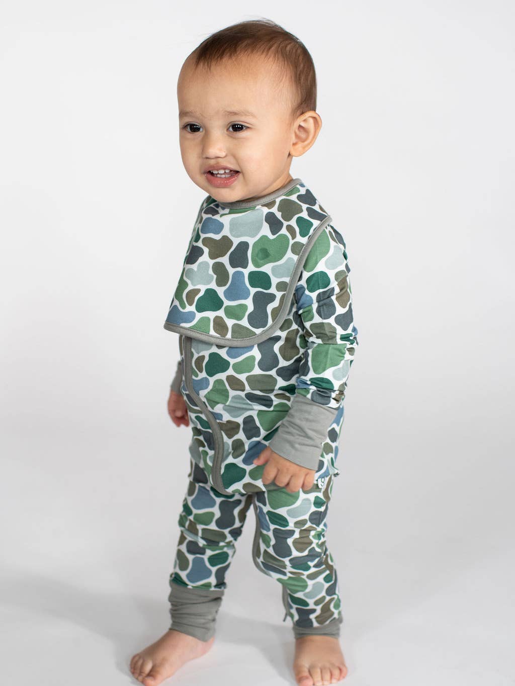 Goosies|Pebble Camo Zip Pjs