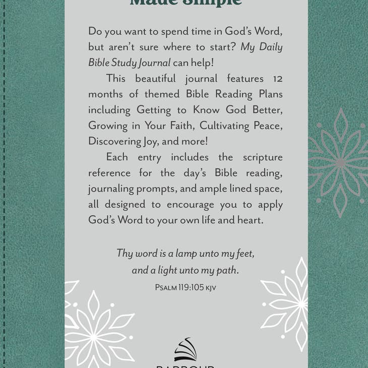 Daily Bible Study Journal